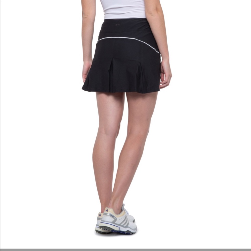 🆕 Under Armour HeatGear® Links Knit Skort sz large in black